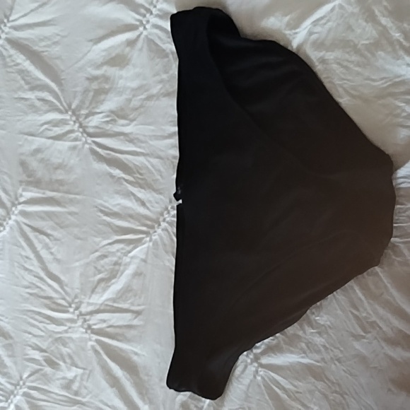 2 PC TANKINI BLACK FLORAL BATHING SUIT SZ 14 - Picture 6 of 8